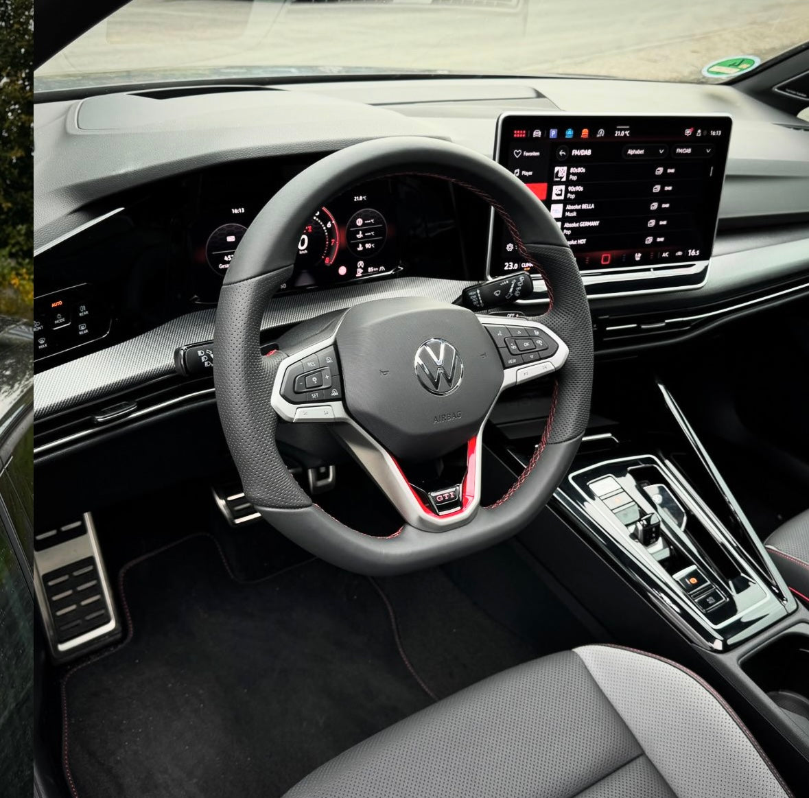 VW Golf 8 GTI Clubsport Grau