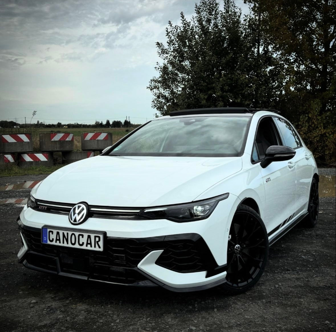 VW Golf 8 GTI Clubsport Weiß