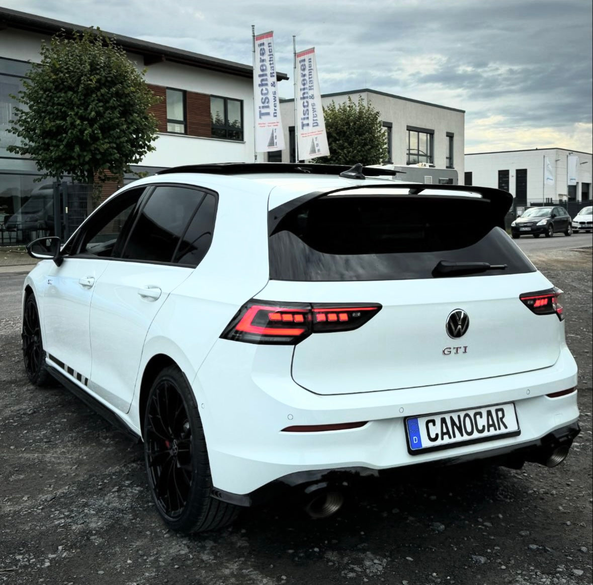 VW Golf 8 GTI Clubsport Weiß