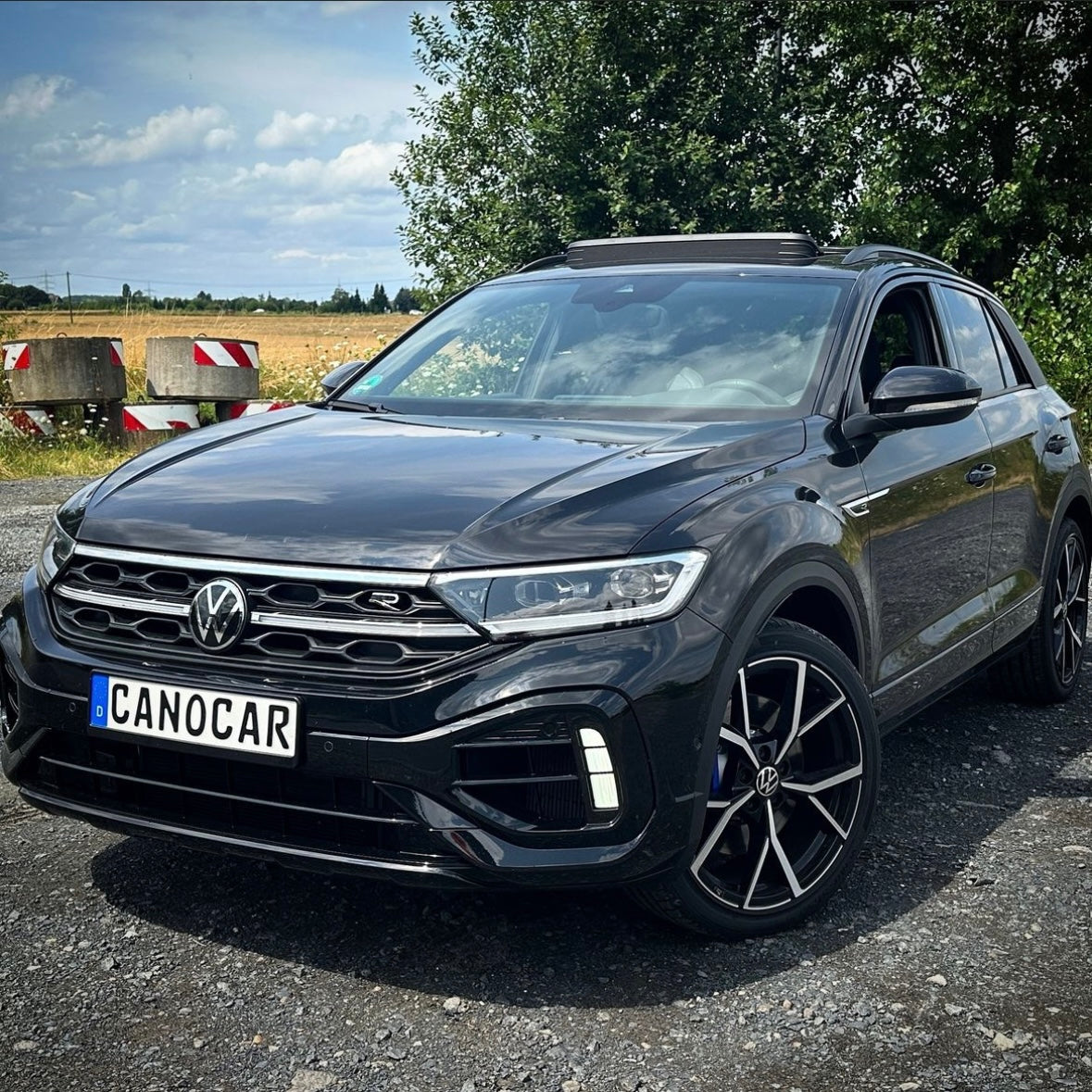VW T-Roc R Schwarz