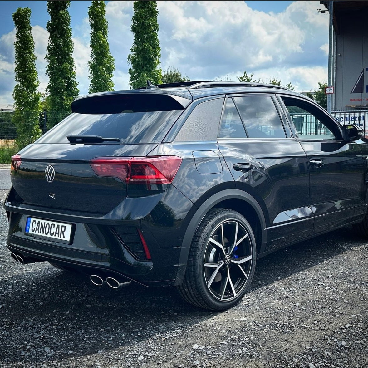 VW T-Roc R Schwarz