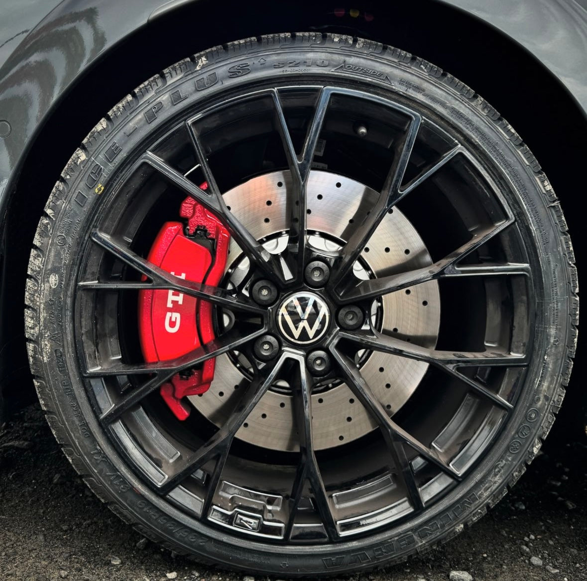 VW Golf 8 GTI Clubsport Grau