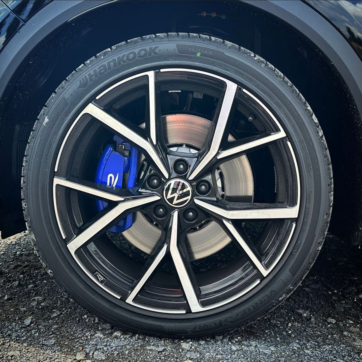 VW T-Roc R Schwarz