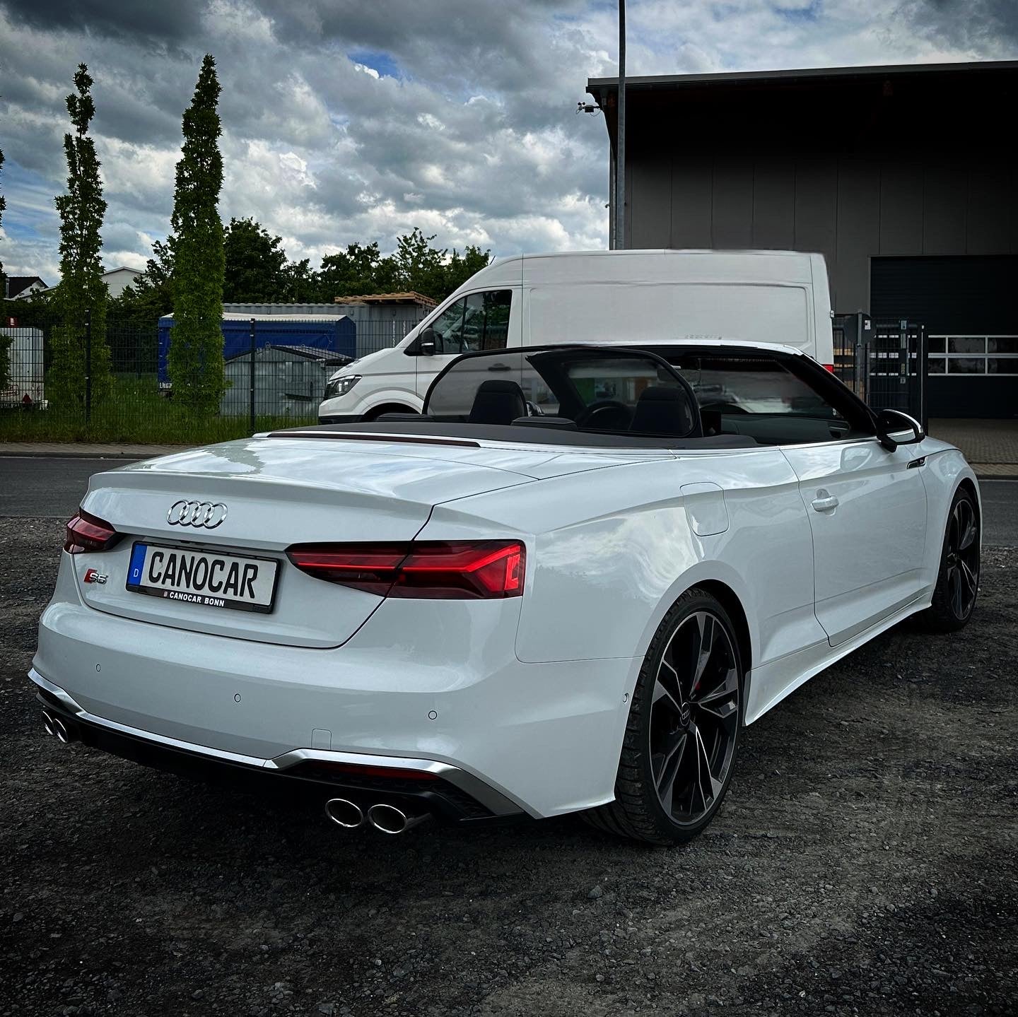 Audi S5 Cabrio Weiß