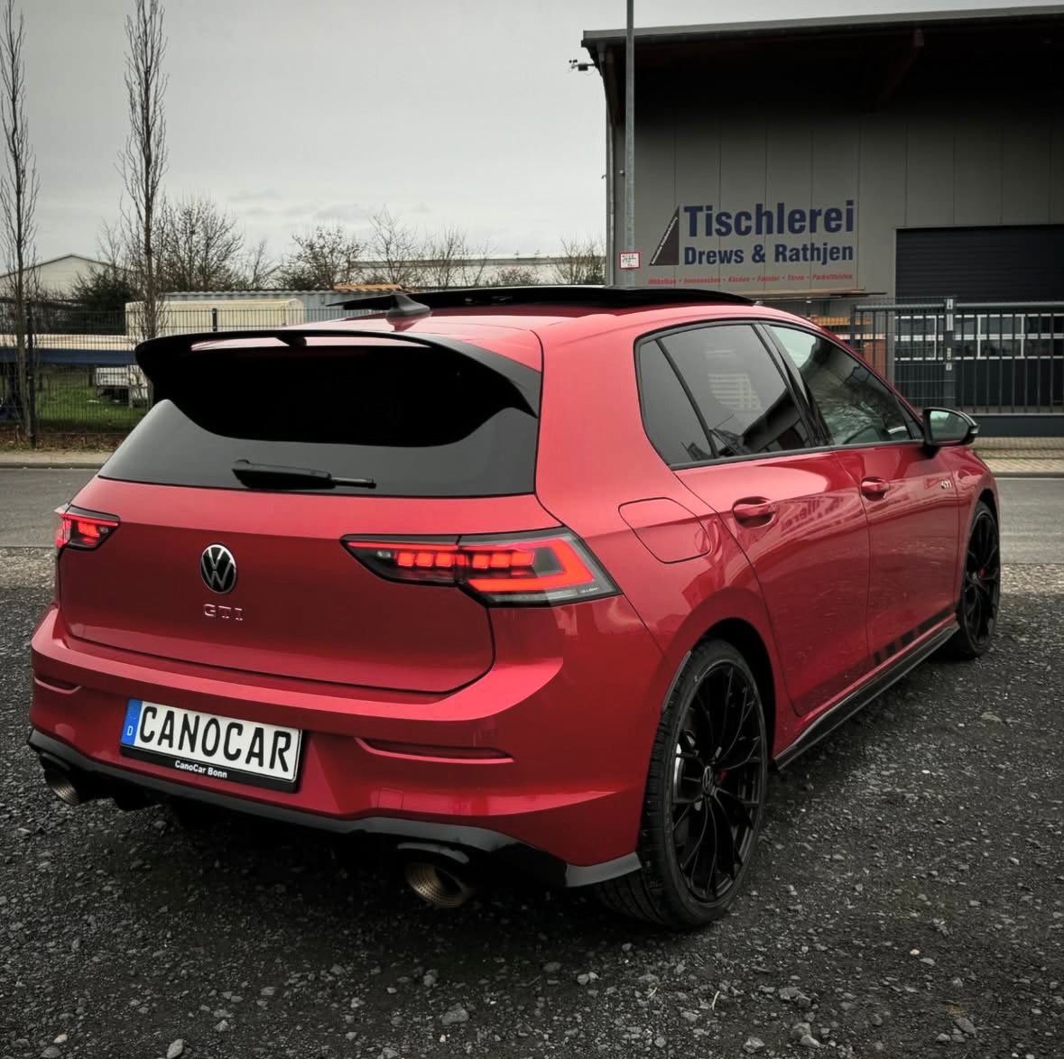 VW Golf 8 GTI Clubsport Rot