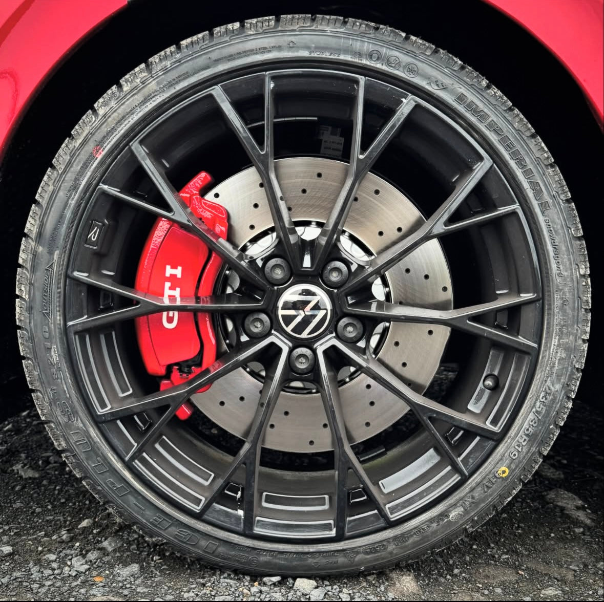 VW Golf 8 GTI Clubsport Rot