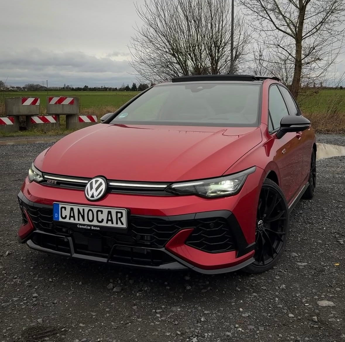 VW Golf 8 GTI Clubsport Rot